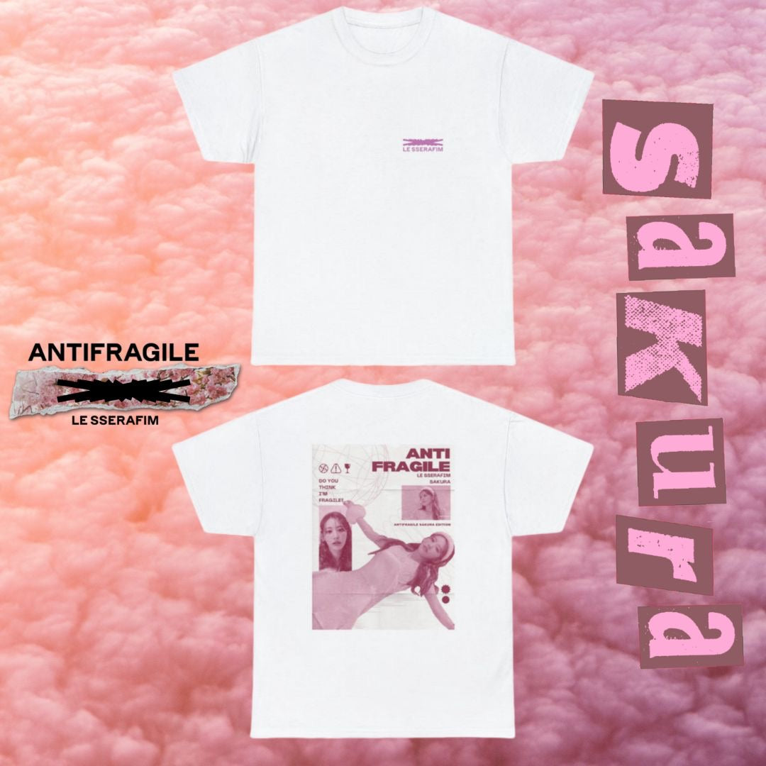 "Antifragile Sakura" Unisex Heavy Cotton Tee