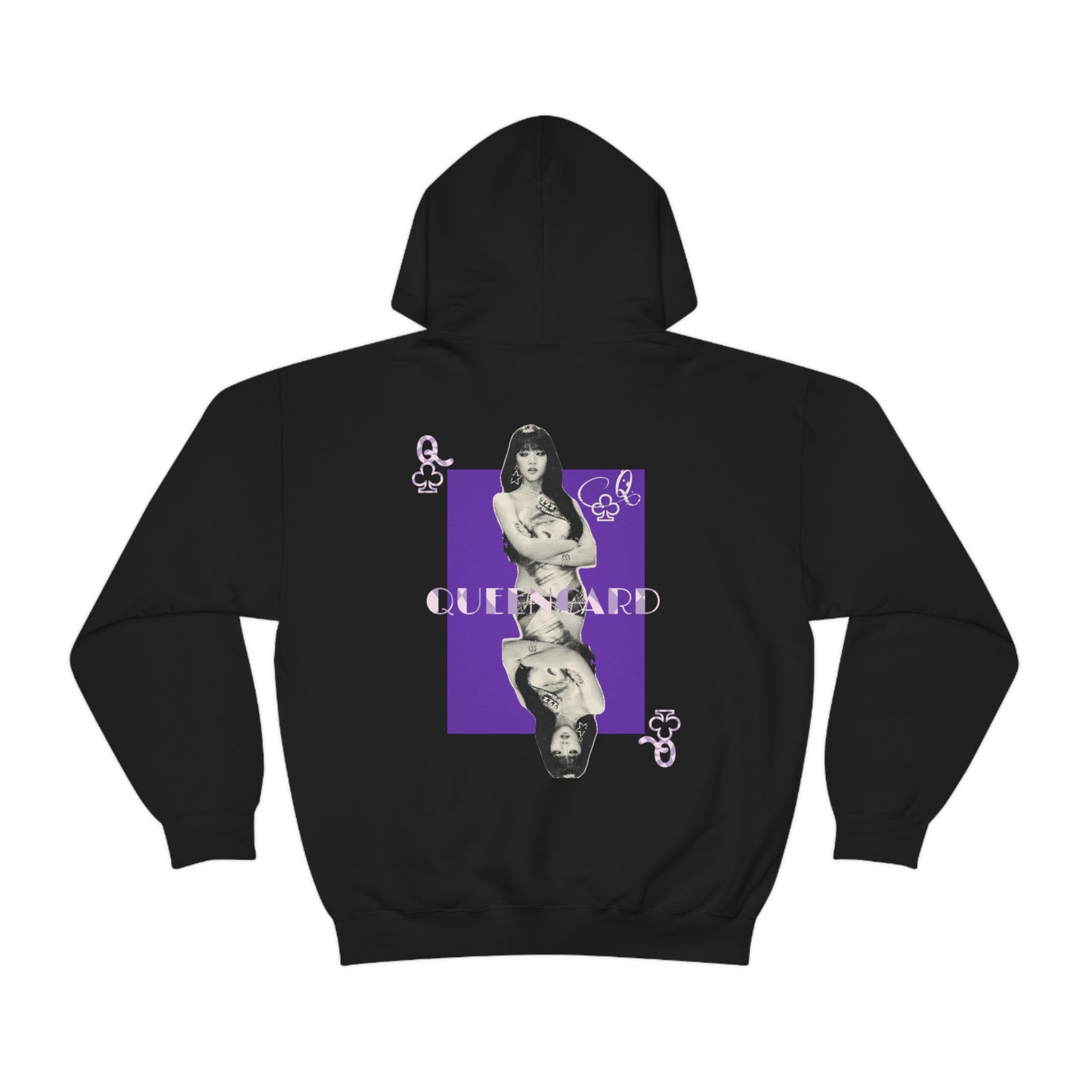 "Queencard Minnie" Unisex Heavy Blend™ Hooded Sweatshirt