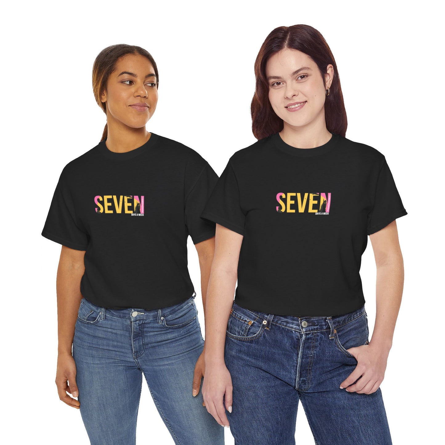 "Jung Kook x Seven" Unisex Heavy Cotton Tee