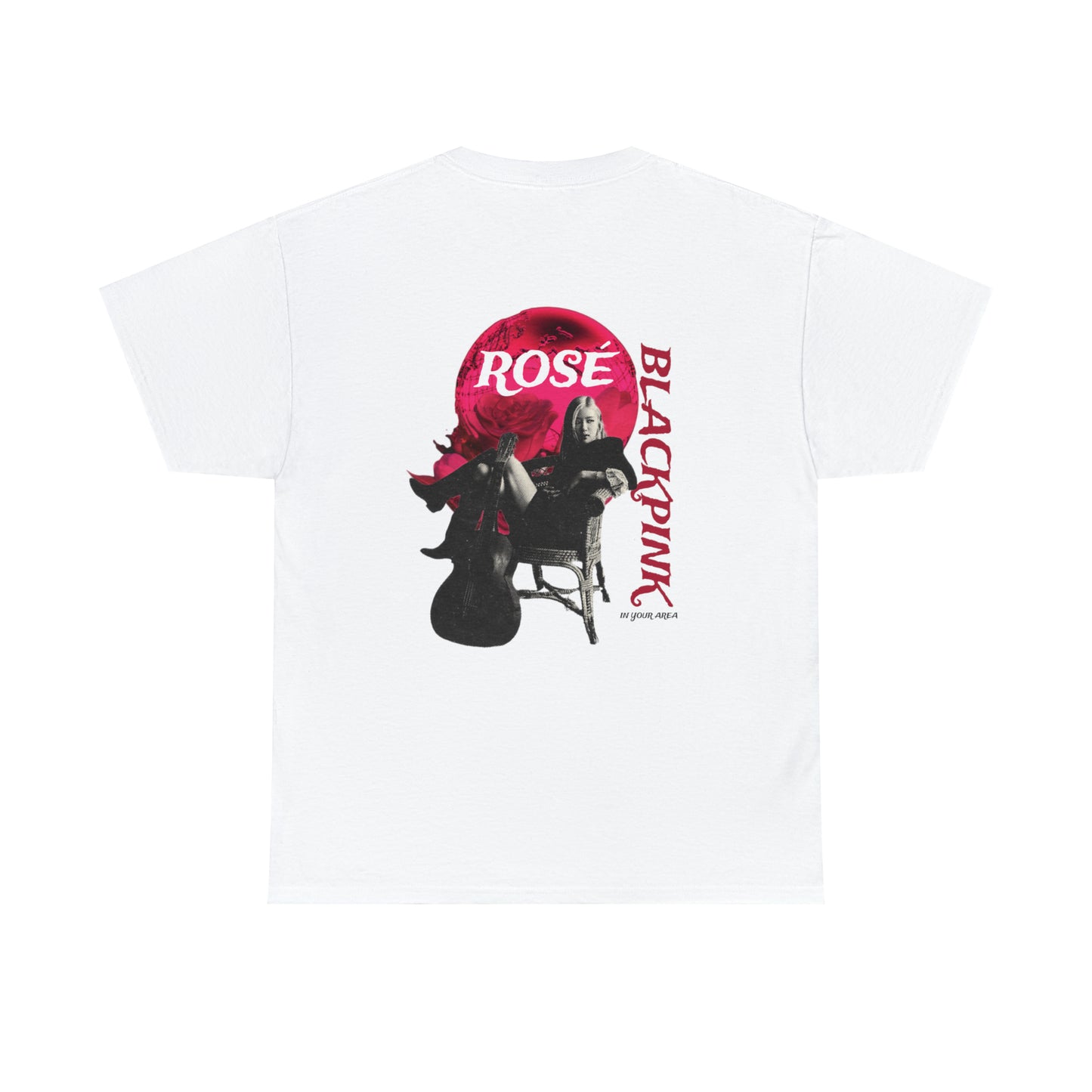 "BlackPink Rosé" Unisex Heavy Cotton Tee