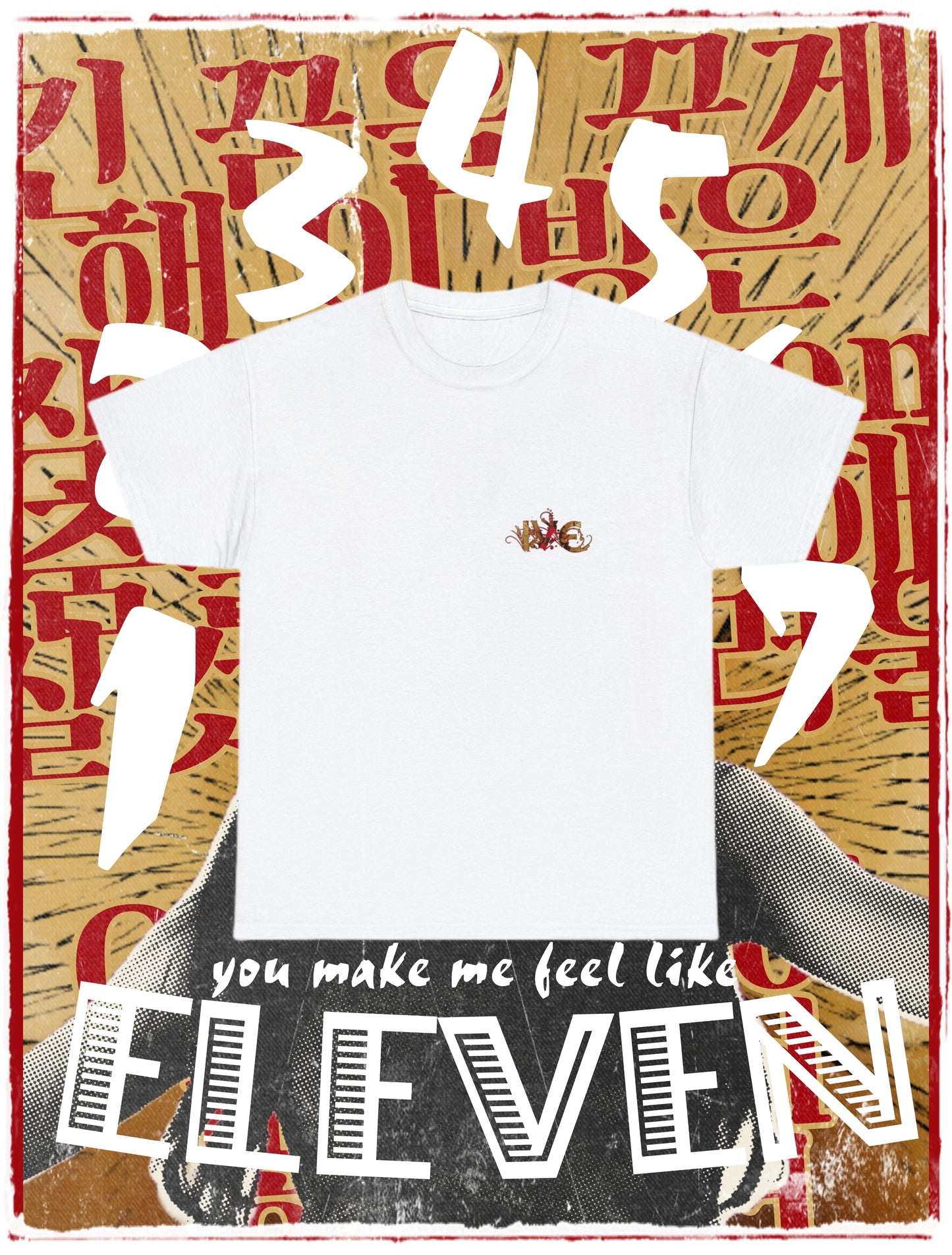 Eleven x Wonyoung Unisex Heavy Cotton Tee