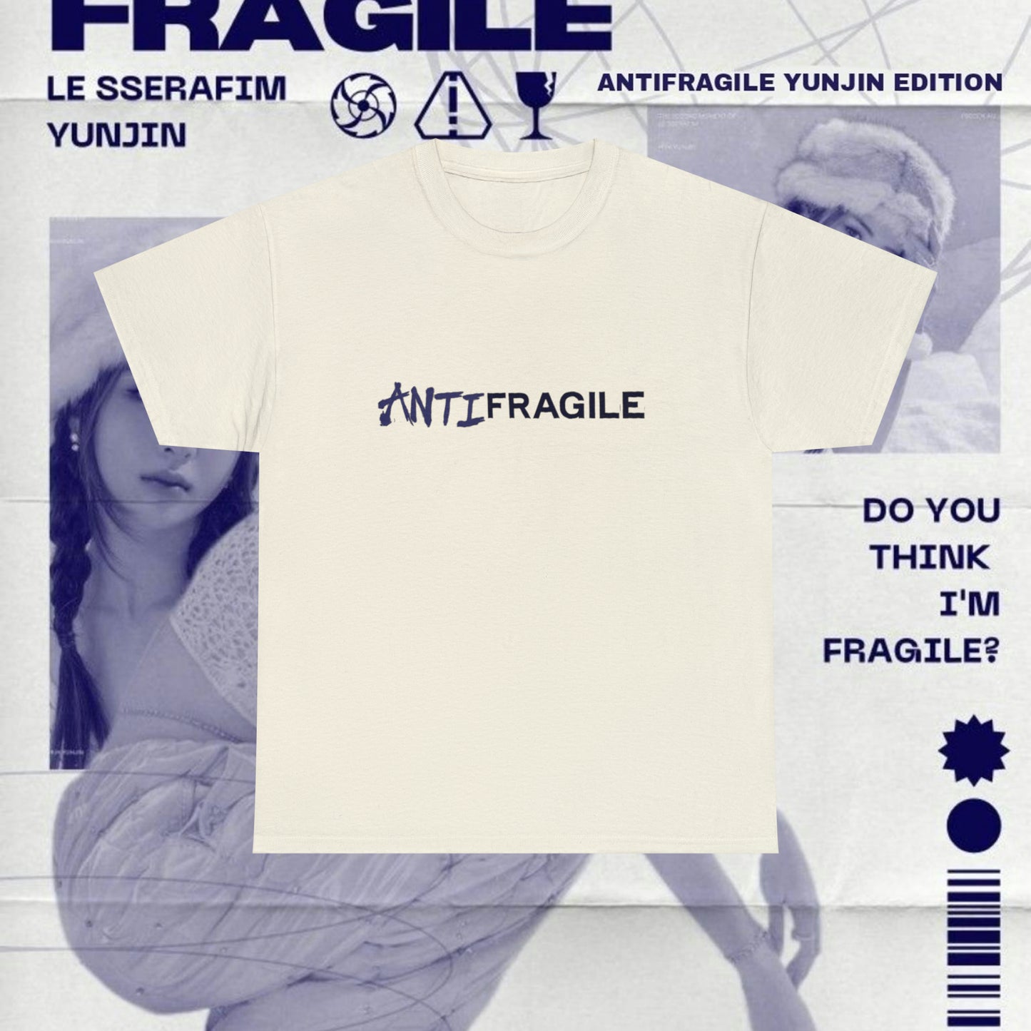 "Antifragile Yunjin" Unisex Heavy Cotton Tee